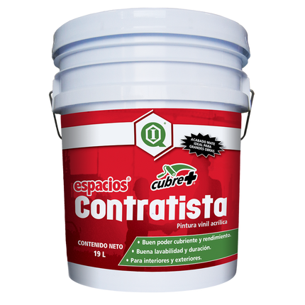 Espacios Contratista Bco Base P,19Lt