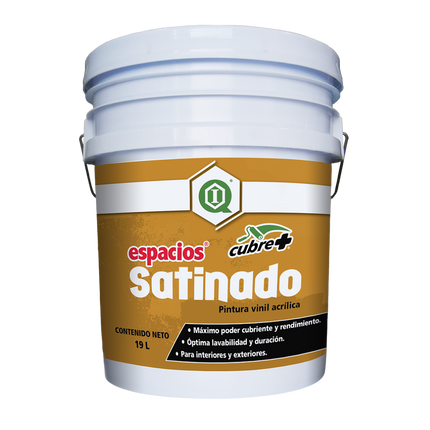 Espacios Satinado, 19Lt